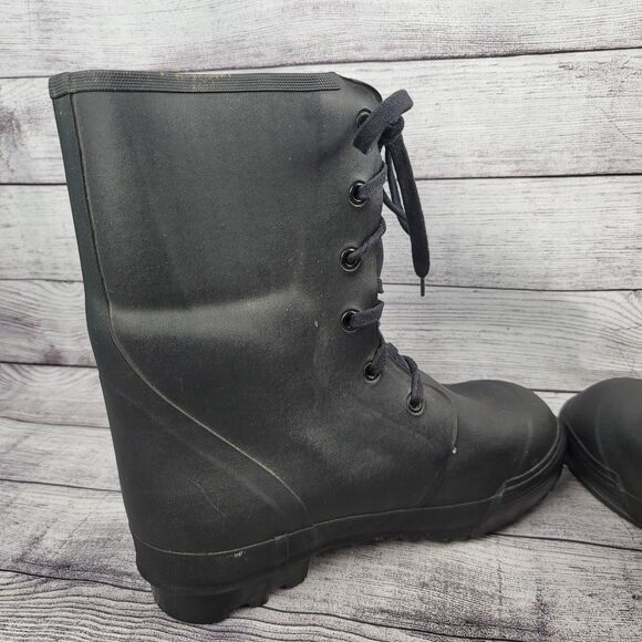 Hutchinson Mens Rubber Boots Size EU 41 Made In France - Picture 7 of 10